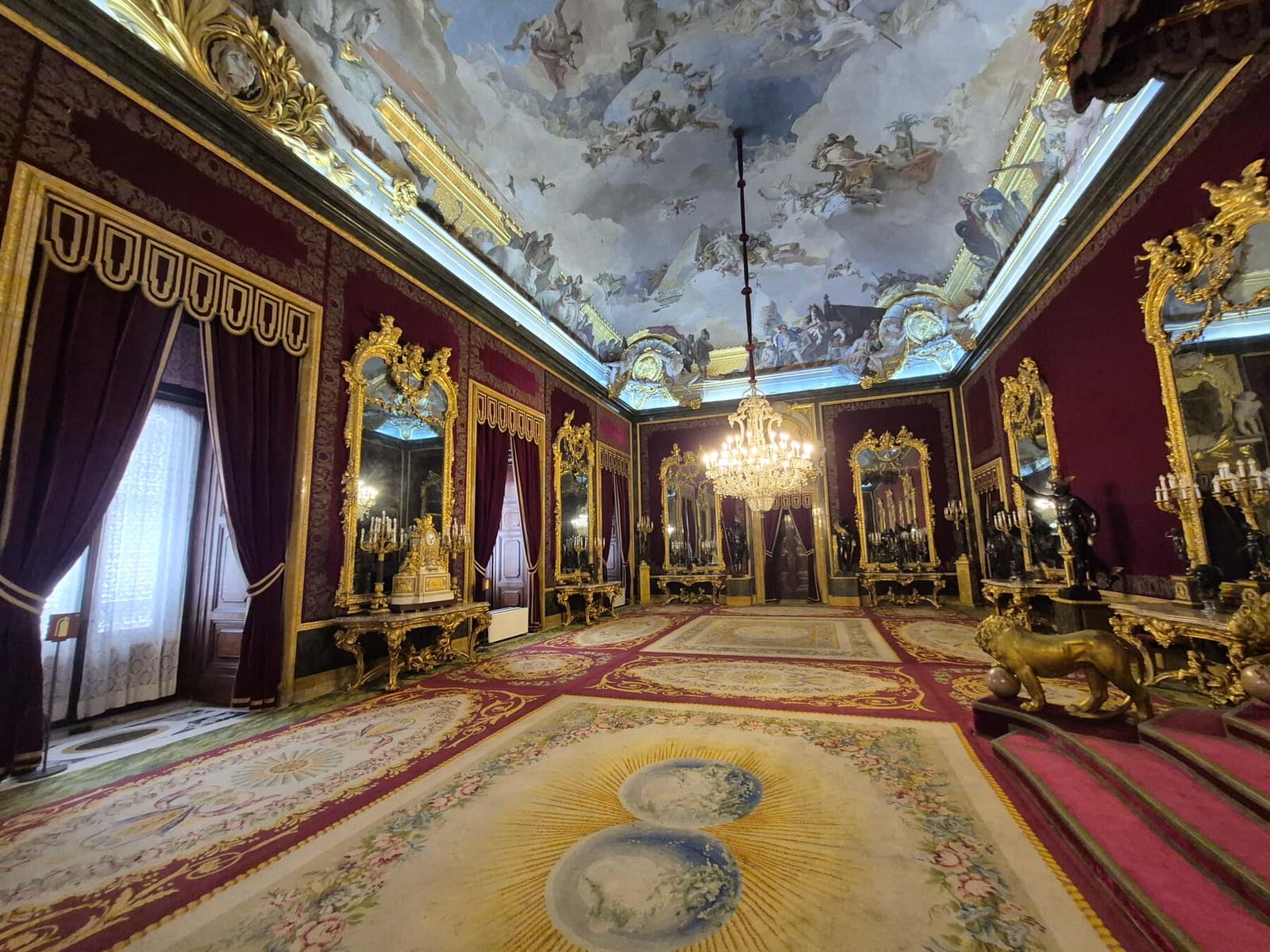 Gasparini-style room, Royal Palace, Madrid