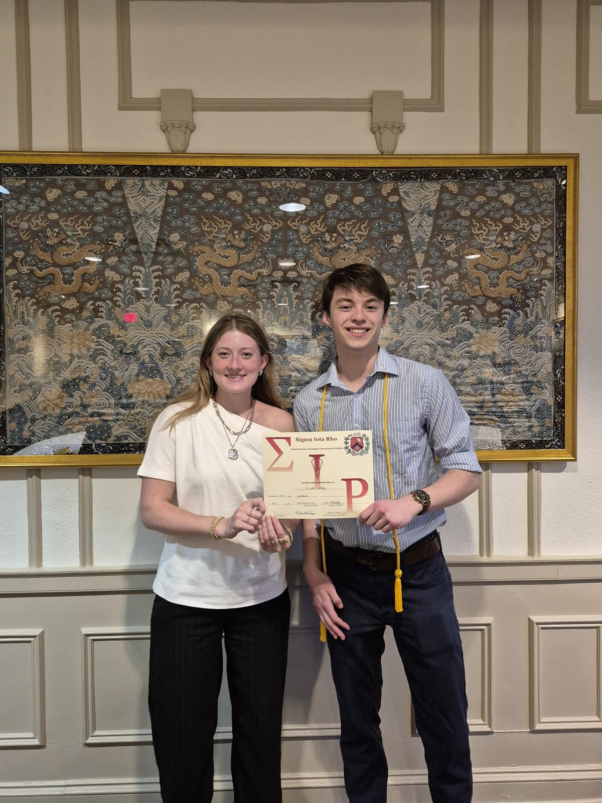 Sigma Iota Rho induction, University of Michigan